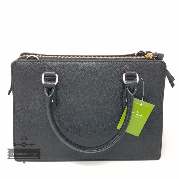 Kate spade lise mulberry Street Black Satchel - Picture 5 of 8